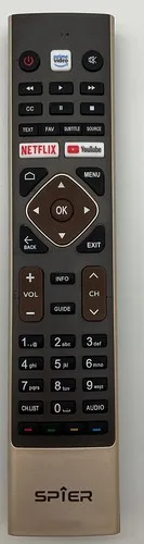 שלט חליפי למסכי LCD\LED מסוג HAIER. סקל אלקטרוניקה