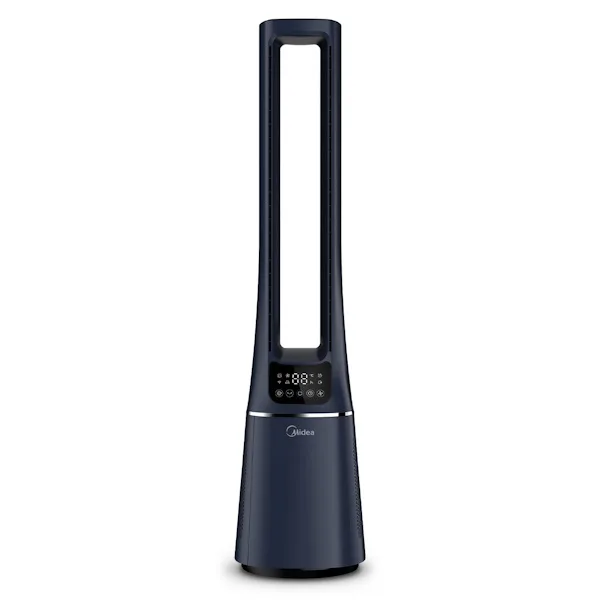 מאוורר עמוד ומטהר אוויר BLADLESS FAN דגם AMS150-PB