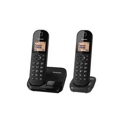 טלפון אלחוטי + שלוחה אחת פנסוניק Panasonic דגם KXTGC412MBB
