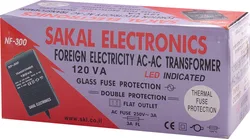 ממיר מתח\טרפו 110/220V 120W סקל אלקטרוניקה