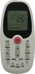 שלט חליפי אוניברסלי למזגנים SAGA/HISEMSE/MIDEA/טורנדו SAKAL SKL-106U.