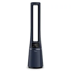 מאוורר עמוד ומטהר אוויר BLADLESS FAN דגם AMS150-PB
